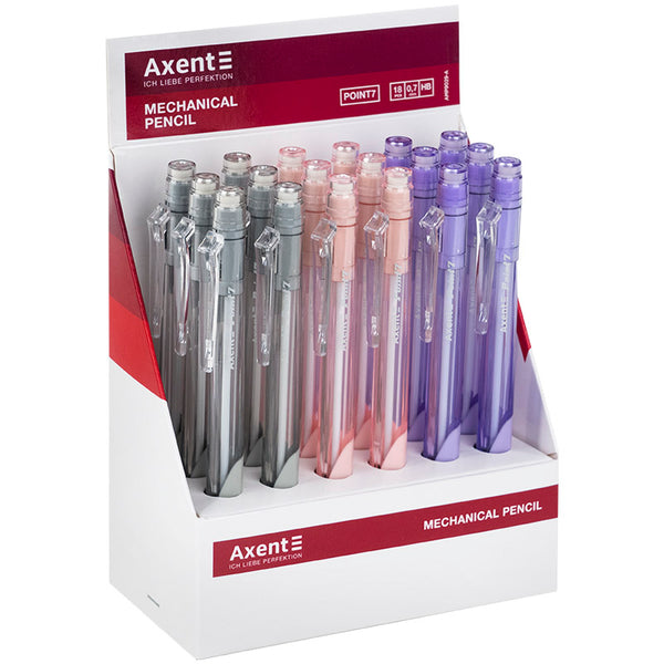 Олівець механічний Axent Point7 AMP9029-A, HB, 0.7 мм