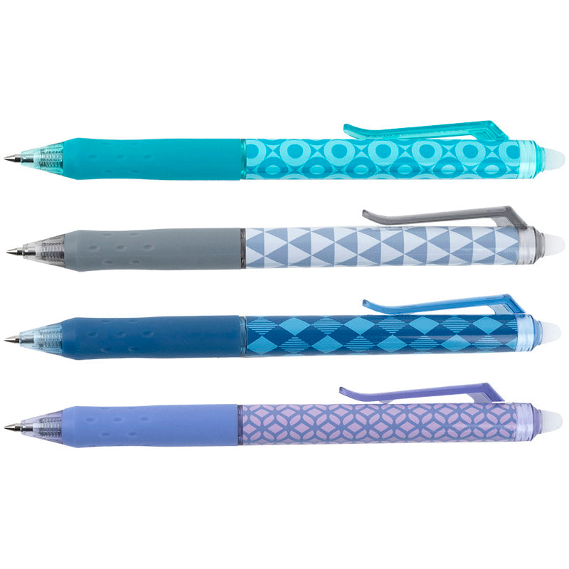 Ручка гелева автоматична "пиши-стирай" Axent Correct Click AG1128-02-A, 0.5 мм, синя