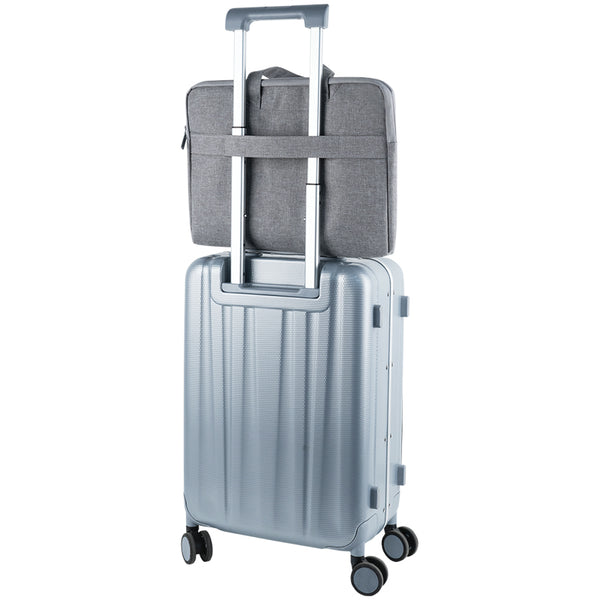 Сумка для документів текстильна Axent 1632-01-A,  А4, 1 відділ, світло-сіра