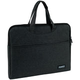 Сумка для документів текстильна Axent 1632-02-A, А4, 1 відділ, темно-сіра