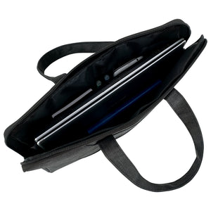 Сумка для документів текстильна Axent 1632-02-A, А4, 1 відділ, темно-сіра