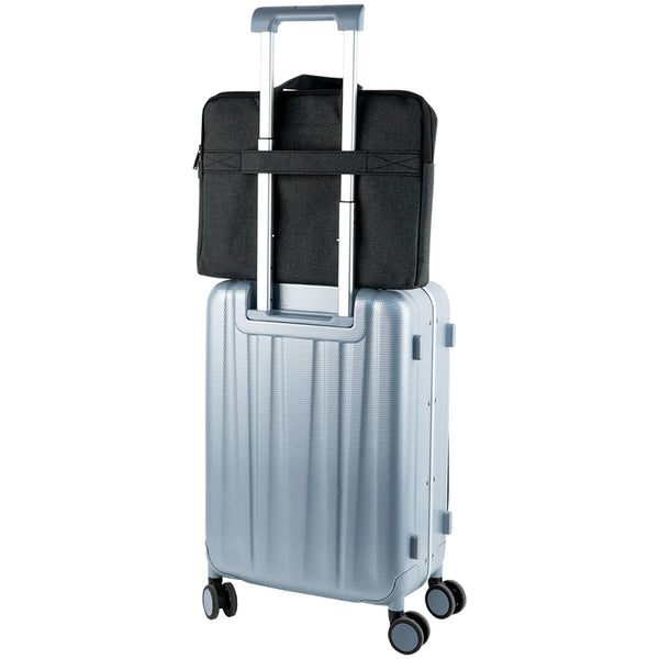 Сумка для документів текстильна Axent 1632-02-A, А4, 1 відділ, темно-сіра