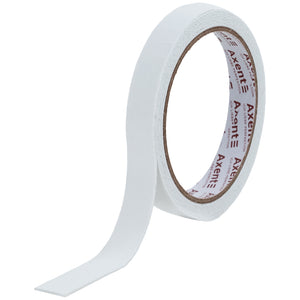 Стрічка клейка двостороння Axent 3114-A, 18 мм х 2 м, спінена, в індивідуальному пакуванні