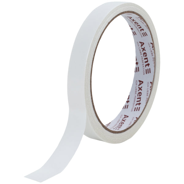 Стрічка клейка двостороння Axent 3102-A, 18 мм х 10 м