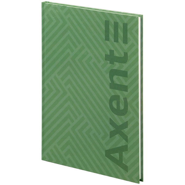 Книга записна Axent Pattern 8425-1-A, А4- 203*273 мм, 96 аркушів, клітинка, зелена