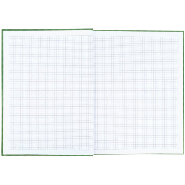 Книга записна Axent Pattern 8425-1-A, А4- 203*273 мм, 96 аркушів, клітинка, зелена