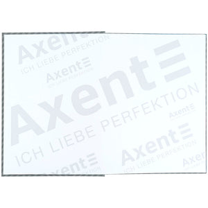 Книга записна Axent Pattern 8425-2-A, А4- 203*273 мм, 96 аркушів, клітинка, сіра