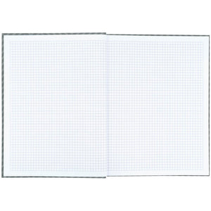 Книга записна Axent Pattern 8425-2-A, А4- 203*273 мм, 96 аркушів, клітинка, сіра