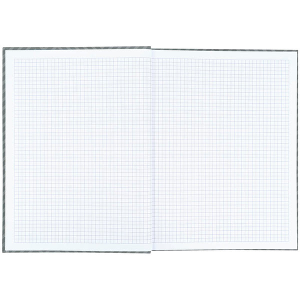 Книга записна Axent Pattern 8425-2-A, А4- 203*273 мм, 96 аркушів, клітинка, сіра