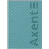 Книга записна Axent Pattern 8425-3-A, А4- 203*273 мм, 96 аркушів, клітинка, бірюзова