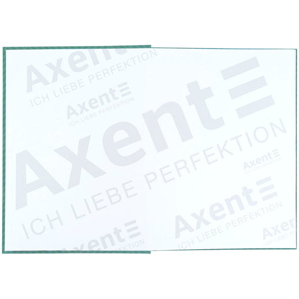 Книга записна Axent Pattern 8425-3-A, А4- 203*273 мм, 96 аркушів, клітинка, бірюзова