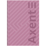 Книга записна Axent Pattern 8425-4-A, А4- 203*273 мм, 96 аркушів, клітинка, рожева
