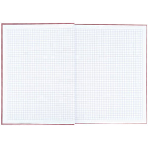 Книга записна Axent Pattern 8425-4-A, А4- 203*273 мм, 96 аркушів, клітинка, рожева