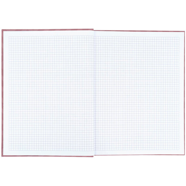 Книга записна Axent Pattern 8425-4-A, А4- 203*273 мм, 96 аркушів, клітинка, рожева