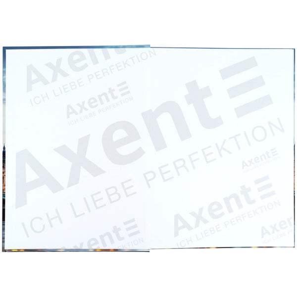 Книга записна Axent City London 8425-5-A, А4- 203*273 мм, 96 аркушів, клітинка
