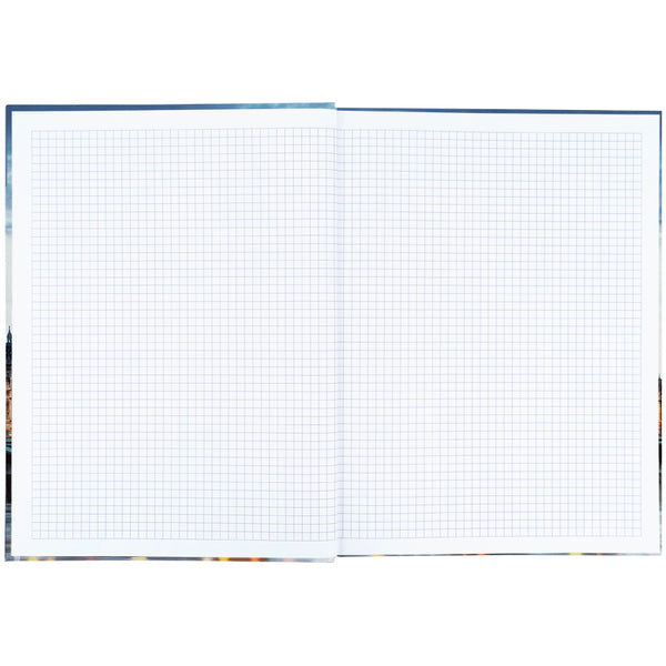 Книга записна Axent City London 8425-5-A, А4- 203*273 мм, 96 аркушів, клітинка