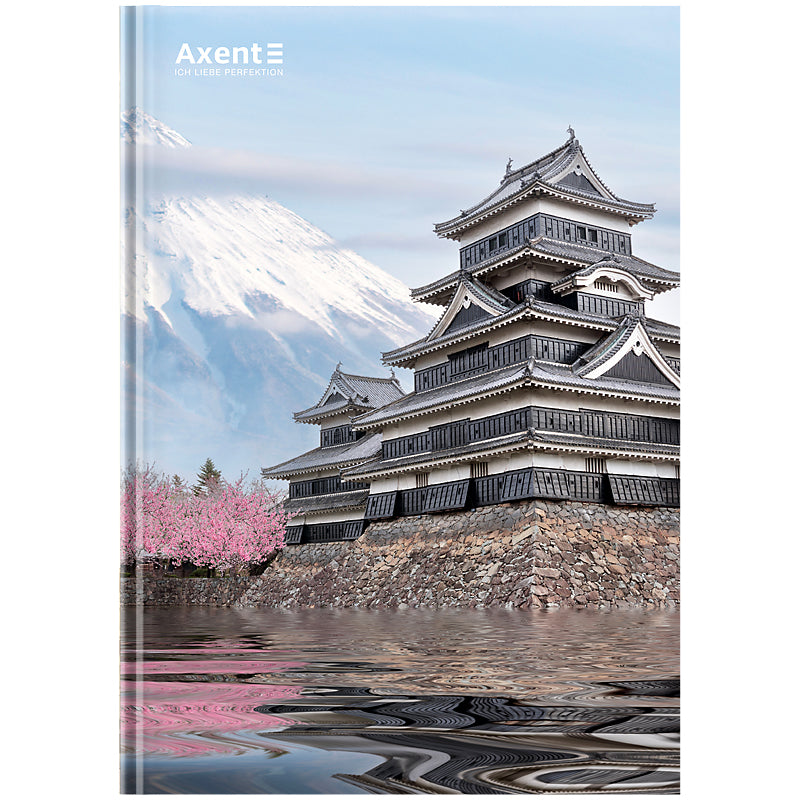 Книга записна Axent City Tokyo 8425-7-A, А4- 203*273 мм, 96 аркушів, клітинка