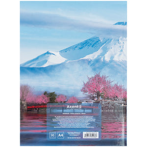 Книга записна Axent City Tokyo 8425-7-A, А4- 203*273 мм, 96 аркушів, клітинка