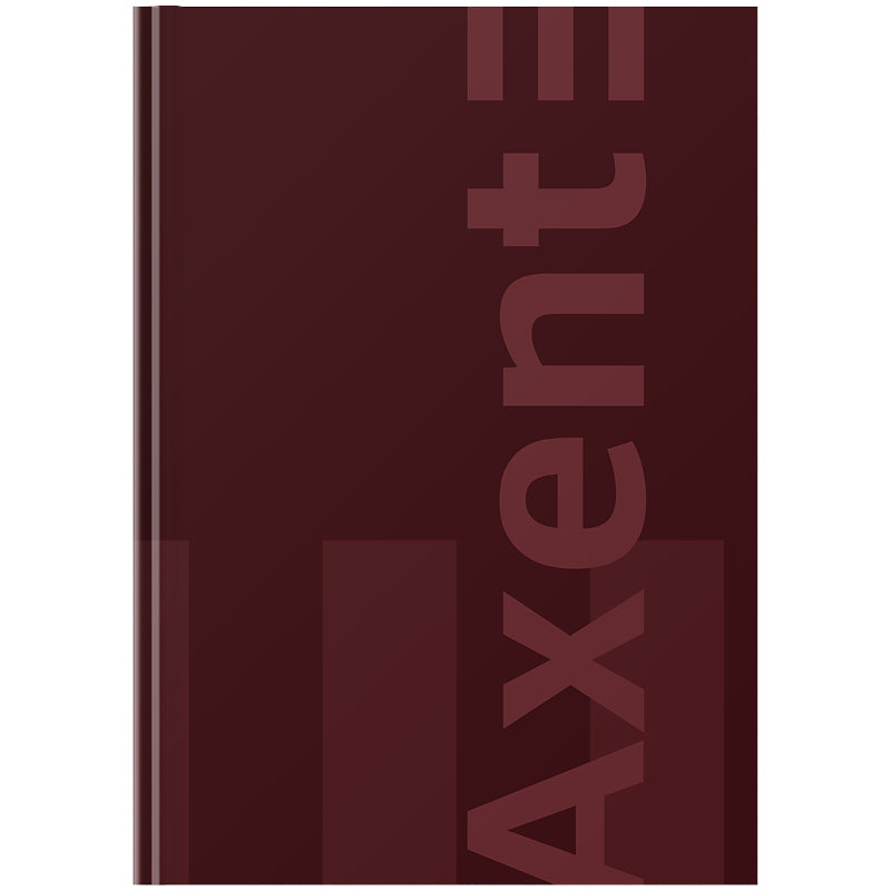 Книга записна Axent One color 8426-2-A, А4- 203*273 мм, 96 аркушів, клітинка, зелена