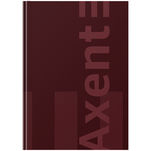 Книга записна Axent One color 8426-2-A, А4- 203*273 мм, 96 аркушів, клітинка, зелена