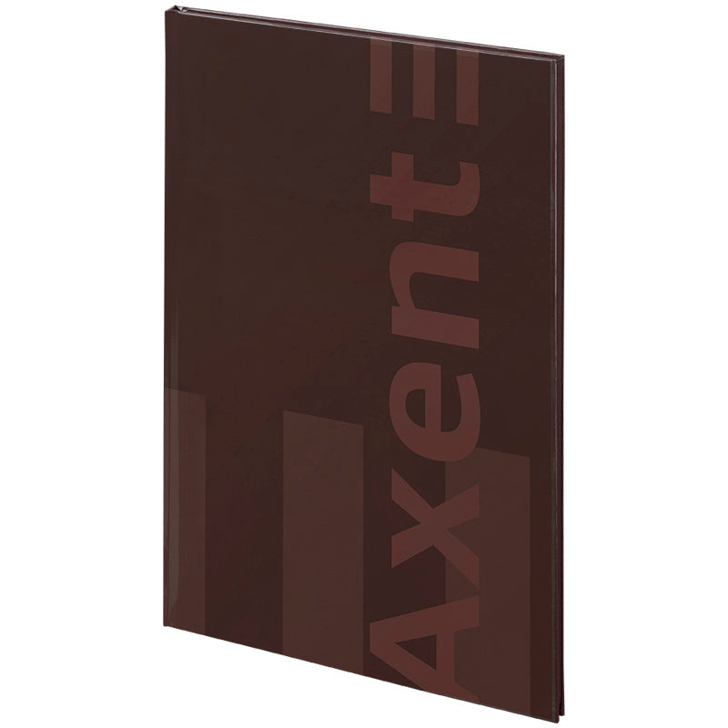 Книга записная Axent One color 8426-2-A, А4- 203*273 мм, 96 листов, клетка, зеленая