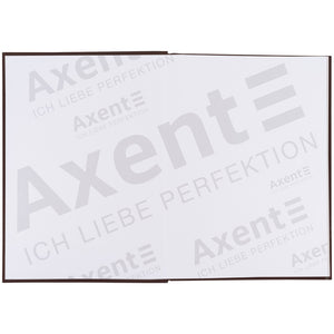 Книга записна Axent One color 8426-2-A, А4- 203*273 мм, 96 аркушів, клітинка, зелена