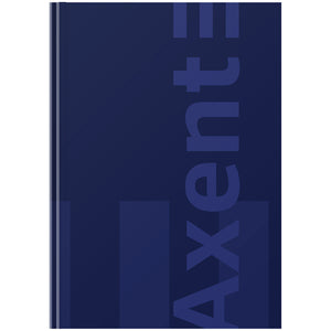 Книга записна Axent One color 8426-3-A, А4- 203*273 мм, 96 аркушів, клітинка, синя