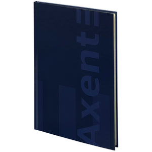 Книга записна Axent One color 8426-3-A, А4- 203*273 мм, 96 аркушів, клітинка, синя