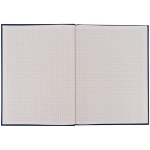 Книга записна Axent One color 8426-3-A, А4- 203*273 мм, 96 аркушів, клітинка, синя