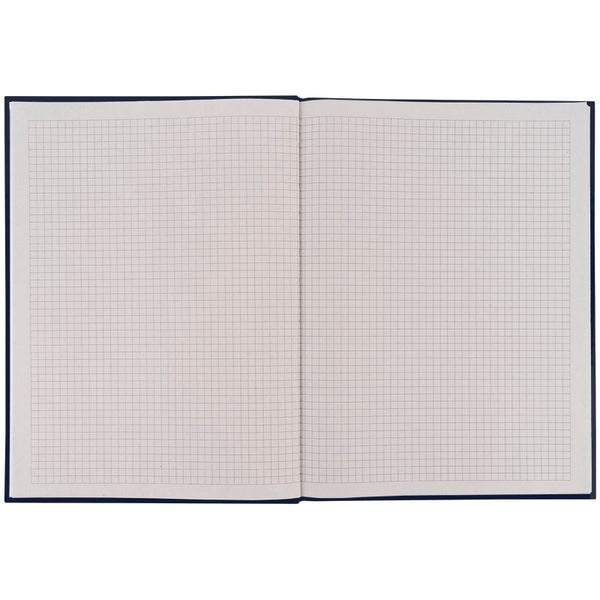 Книга записна Axent One color 8426-3-A, А4- 203*273 мм, 96 аркушів, клітинка, синя