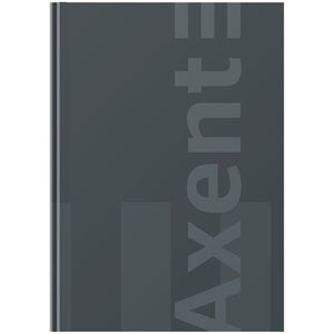 Книга записна Axent One color 8426-4-A, А4- 203*273 мм, 96 аркушів, клітинка, сіра