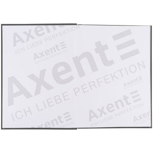 Книга записна Axent One color 8426-4-A, А4- 203*273 мм, 96 аркушів, клітинка, сіра