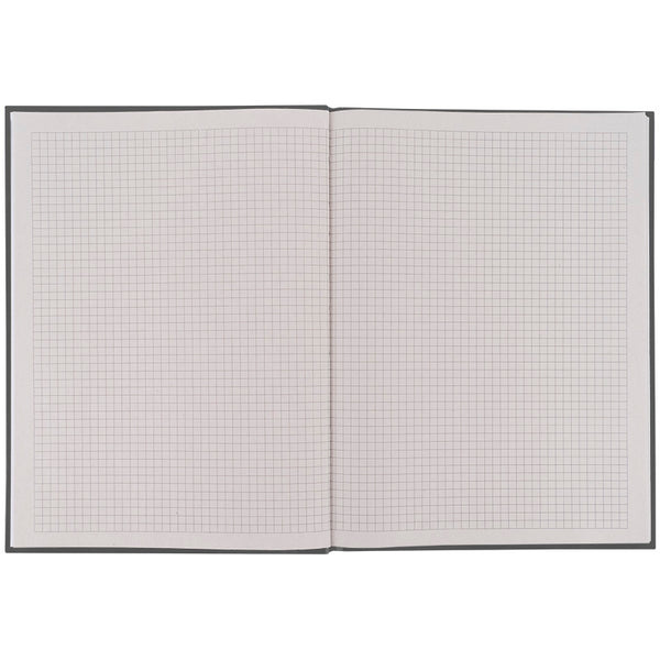 Книга записна Axent One color 8426-4-A, А4- 203*273 мм, 96 аркушів, клітинка, сіра
