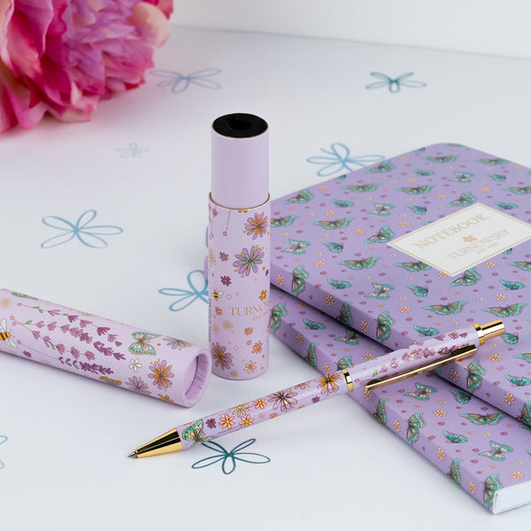 Ручка кулькова автоматична Axent Morning Dew AB1107-02-1-A-TR, 0.7 мм, синя