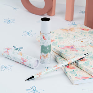 Ручка кулькова автоматична Axent Nature’s Melody AB1107-02-1-A-TR, 0.7 мм, синя