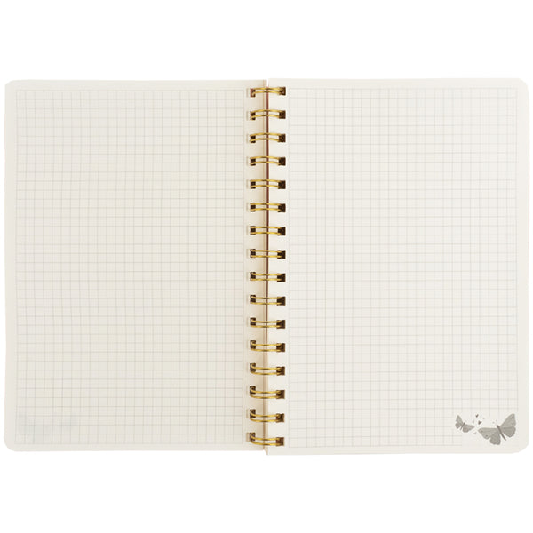 Блокнот на спирали Axent Turnowsky Secret Garden 8473-1-A-TR, А5, 80 аркушей, клетка