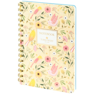 Блокнот на спирали Axent Turnowsky Secret Garden 8473-2-A-TR, А5, 80 аркушей, клетка