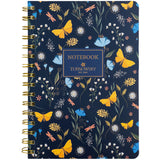 Блокнот на спіралі Axent Turnowsky Secret Garden 8473-3-A-TR, А5, 80 аркушів, клітинка