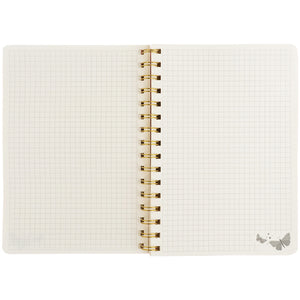 Блокнот на спирали Axent Turnowsky Secret Garden 8473-3-A-TR, А5, 80 аркушей, клетка