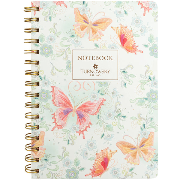 Блокнот на спіралі Axent Turnowsky Nat Melody 8473-4-A-TR, А5, 80 аркушів, клітинка