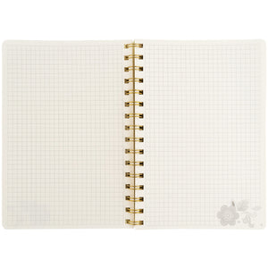 Блокнот на спіралі Axent Turnowsky Nat Melody 8473-4-A-TR, А5, 80 аркушів, клітинка