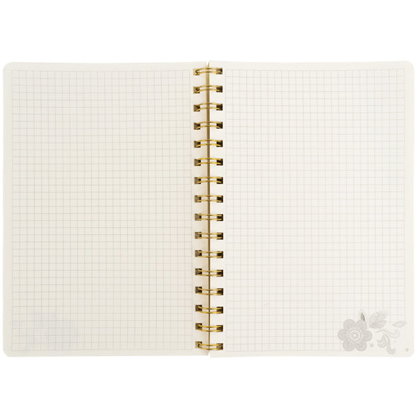 Блокнот на спіралі Axent Turnowsky Nat Melody 8473-5-A-TR, А5, 80 аркушів, клітинка