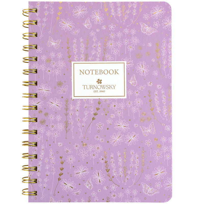 Блокнот на спіралі Axent Turnowsky Morning Dew 8473-13-A-TR, А5, 80 аркушів, клітинка