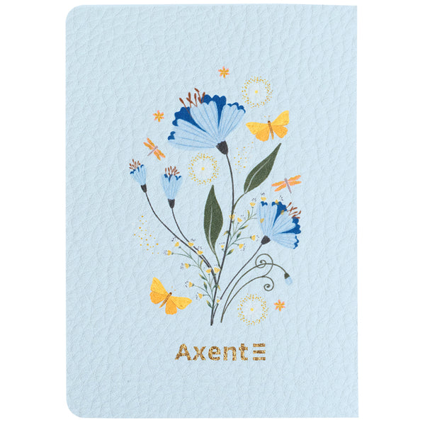Книга записная Axent Turnowsky Secret Garden 8711-1-A-TR, А6, 60 листов, клетка