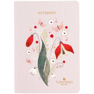 Книга записная Axent Turnowsky Secret Garden 8711-2-A-TR, А6, 60 листов, клетка