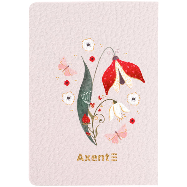 Книга записная Axent Turnowsky Secret Garden 8711-2-A-TR, А6, 60 листов, клетка