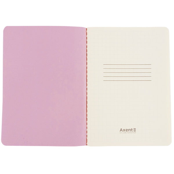 Книга записная Axent Turnowsky Nature's Melody 8711-3-A-TR, А6, 60 листов, клетка