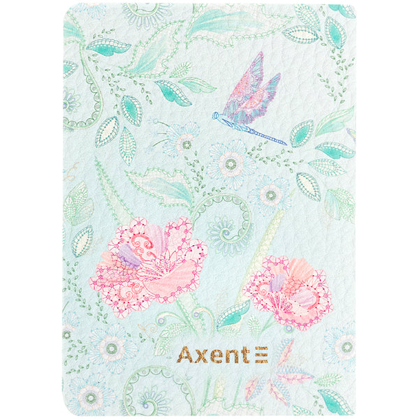 Книга записная Axent Turnowsky Nature's Melody 8711-3-A-TR, А6, 60 листов, клетка