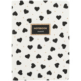 Книга записна Axent Partner  Black&White 8711-7-A, A6, 60 аркушів, клітинка