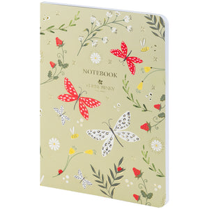 Книга записна Axent  Secret Garden 2 8700-18-A, A5, 80 аркушів, клітинка